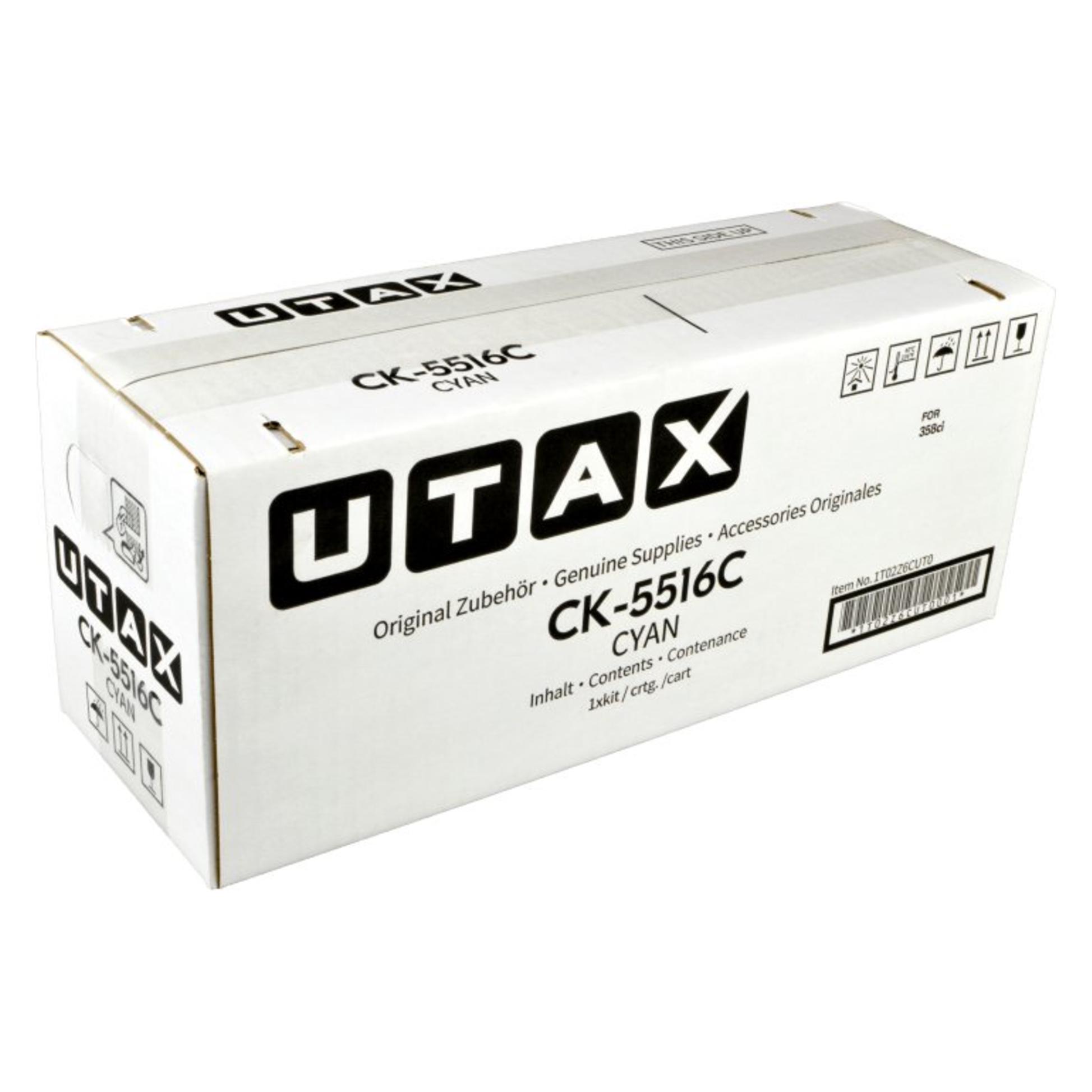 Utax 1T02Z6CUT0 / CK-5516C Cyan Tinte (1T02Z6CUT0)