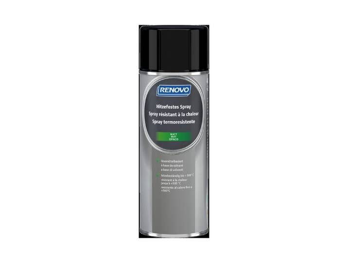 Renovo Hitzefestes Spray Schwarz 400 ml