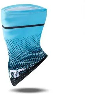 Perfect Picks Market Ice Silk Cycling Face Mask & Neck Scarf For Outdoor Protection light Blue