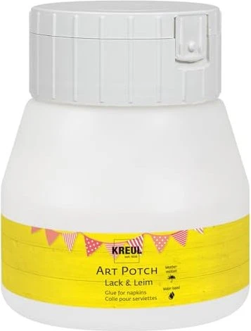 KREUL Art Potch Lack und Leim für Decoupage, 250 ml