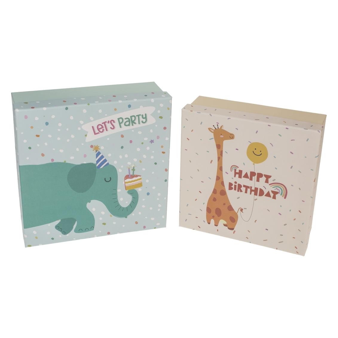 Magni Geschenkkartonage Geburtstag Tiere mehrfarbig 8 Teile (8x) (53121963)