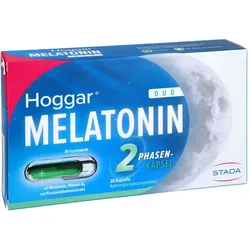 Hoggar Melatonin DUO Einschlaf-Kapseln