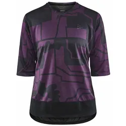 CRAFT Core Bike Offroad Fahrradshirt Damen 465999 - blossom/black M