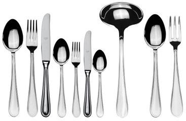 Mepra Norma Flatware Set - 87 Pieces - Stainless Steel
