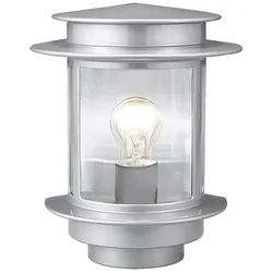 EGLO, Gartenbeleuchtung, 80761 Laterne, Metall, E27, transparent (E27, IP44)