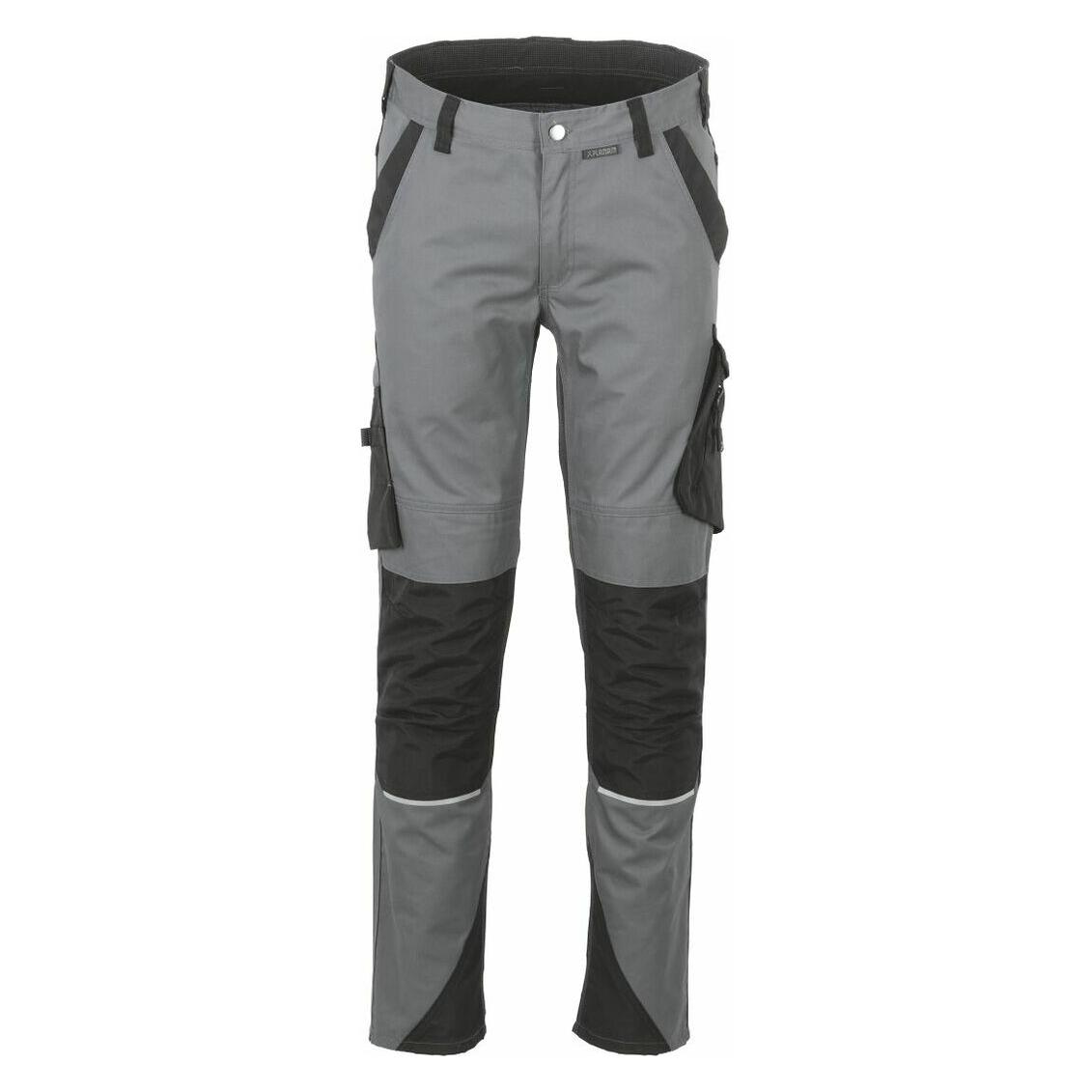 Planam Damen Bundhose schiefer/schwarz 44 46 (46) (6411046)