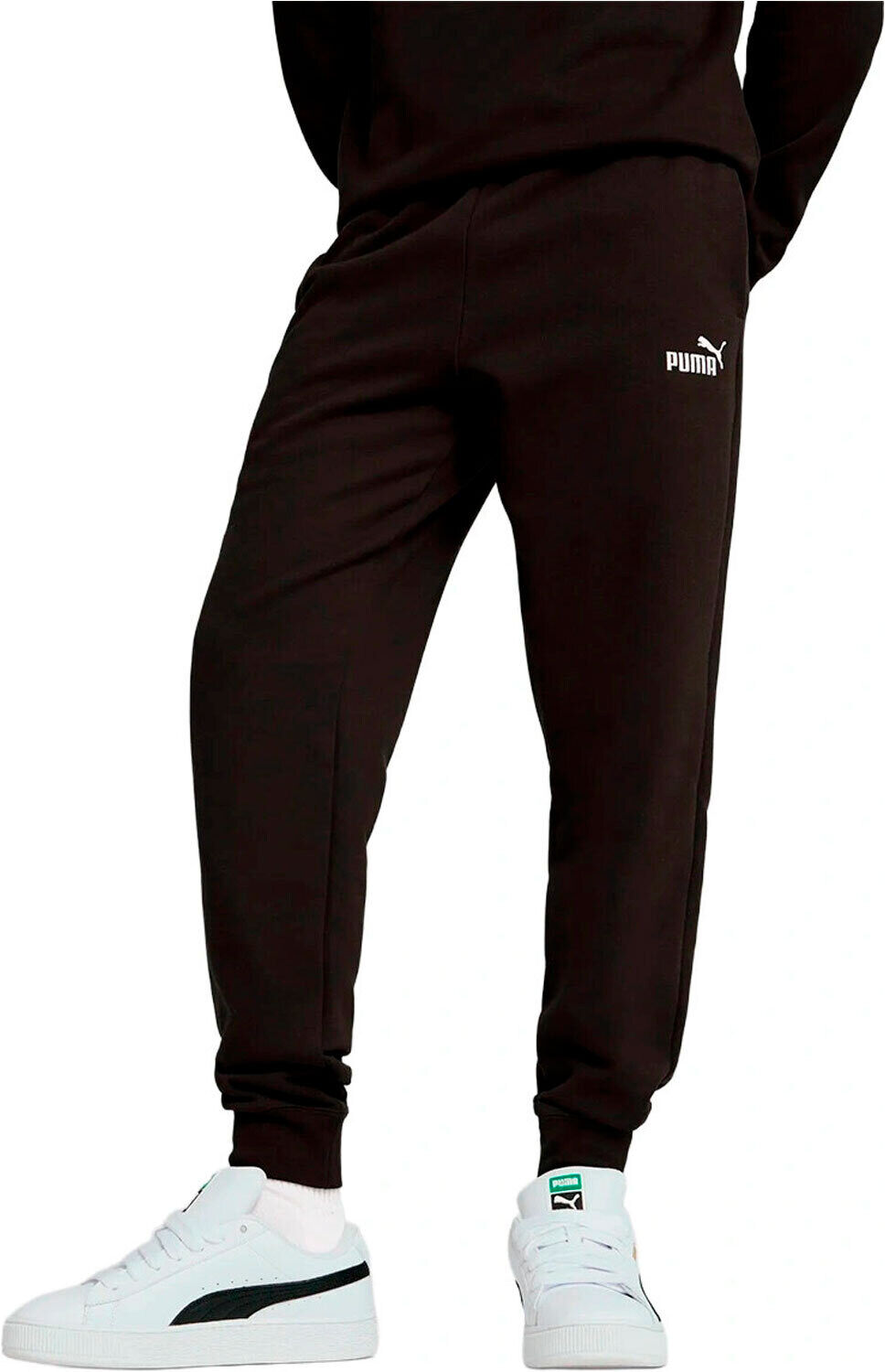 Puma essentials no 1 logo pantalón hombre Negro (M)