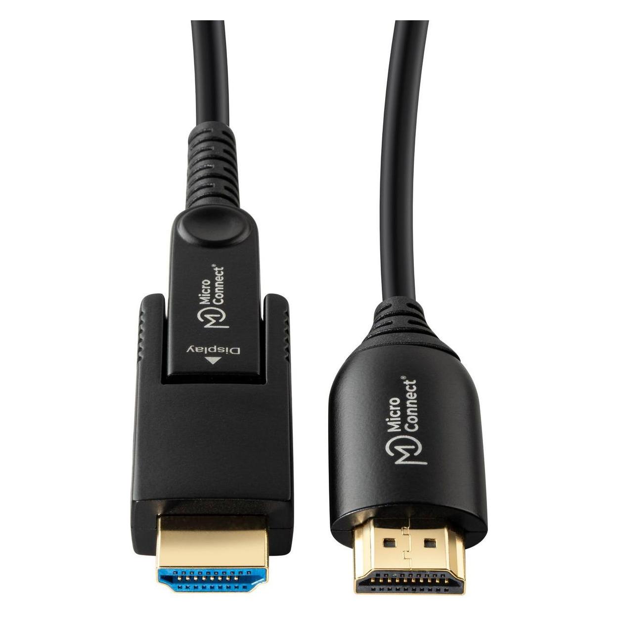 MicroConnect W126399023 HDMI-Kabel 40 m HDMI Typ A (Standard) HDMI Typ D (Mikrofon) Schwarz (40 m) (HDM191940V2.0DOP)