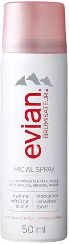 Evian - Brumisateur Facial Spray Mini, 50 ml