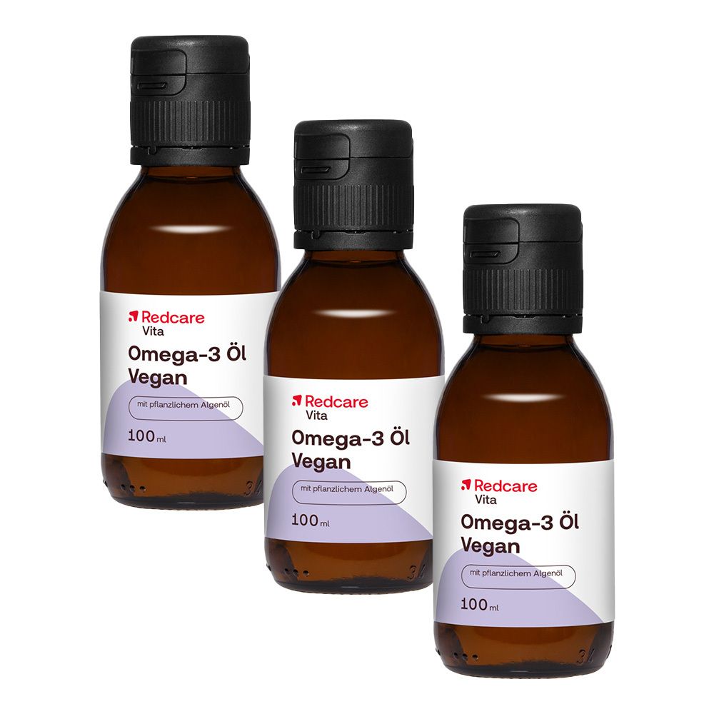 Redcare Omega-3 OEL Vegan x3 3x100 ml Öl