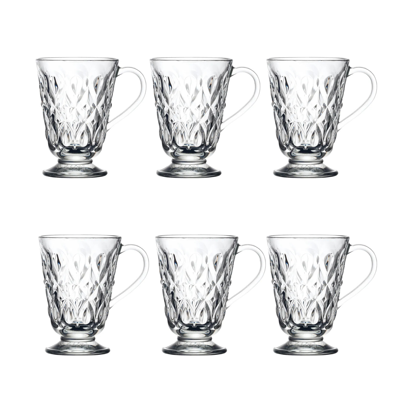La Rochère Lyonnais mok 27 cl, 6-pack, Transparant