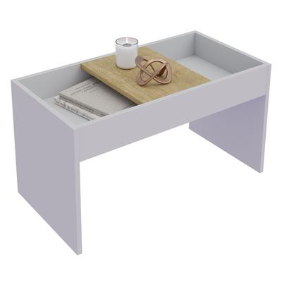 Couchtisch VCM "Holz Beistelltisch Couchtisch Sofatisch Mantila", braun (weiß, honig, eiche), Tische, Couchtisch