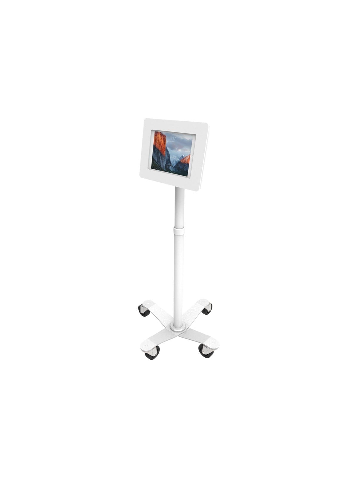 Compulocks Rolling VESA Medical Floor Stand White - Max - recommended for
