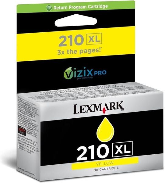 Lexmark 14L0177E (210XL) - Gelb - Druckerpatrone - Hohe Kapazität