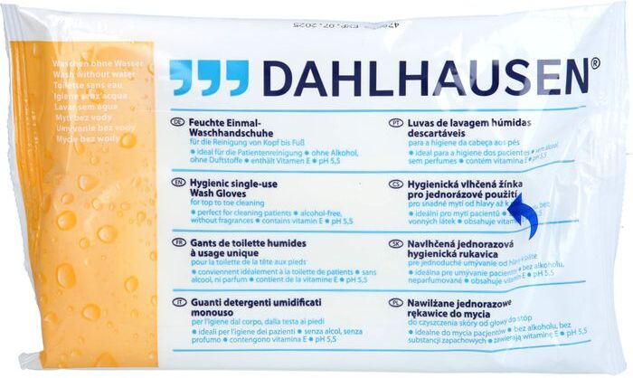 P. J. Dahlhausen & Co. GmbH WASCHHANDSCHUHE waschen ohne Wasser 8 St.