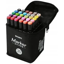 M & G, Marker, Doppelseitiger Kunstmarker, 30 M&G-Farben (30x)