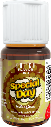 Super Flavor Special Day Aroma Concentrato 10ml Biscotto Crema Limone