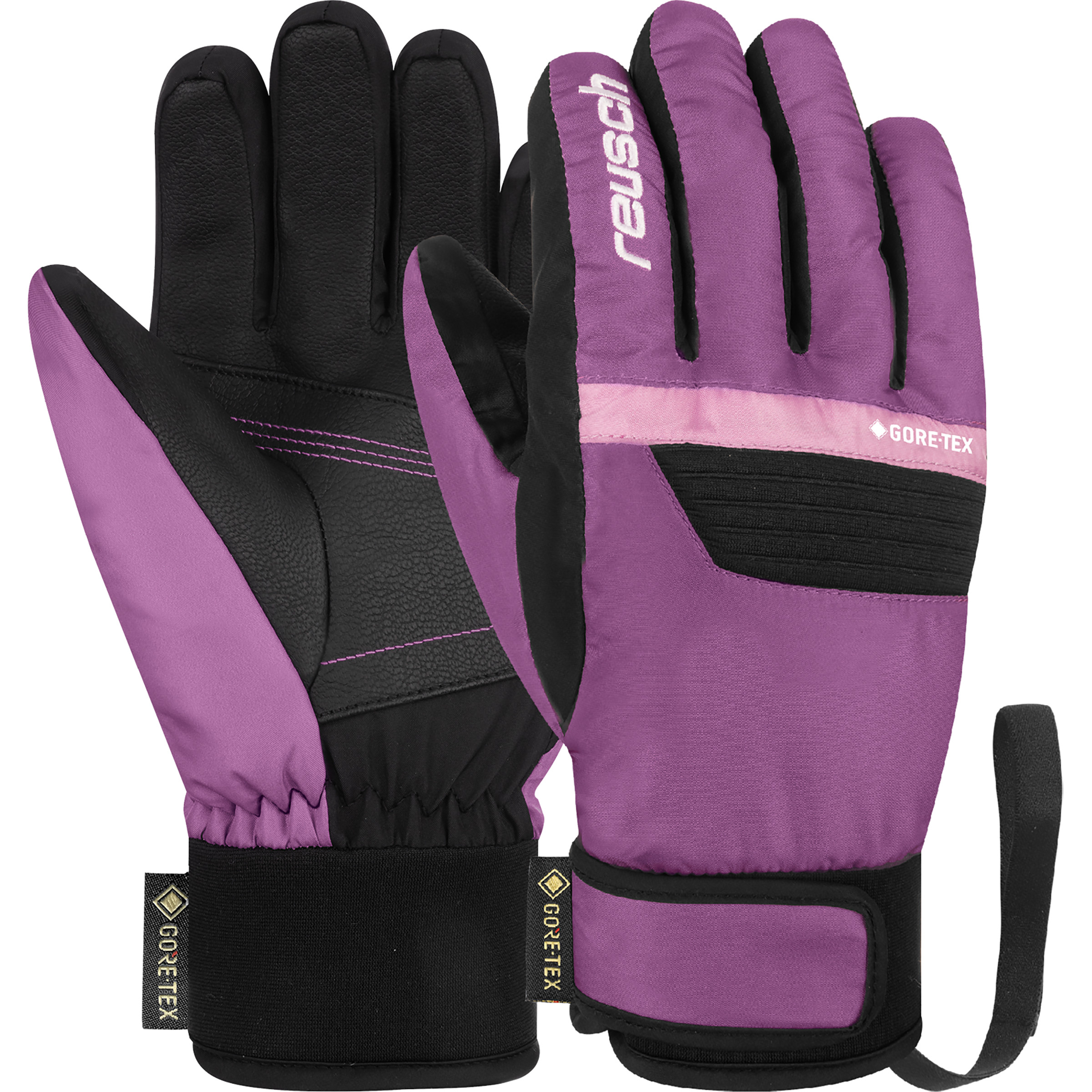 Reusch Bolt Sc GTX Kinder Fingerhandschuhe schwarz Größe 6.5 Skifahren Elastisch Wasserabweisend