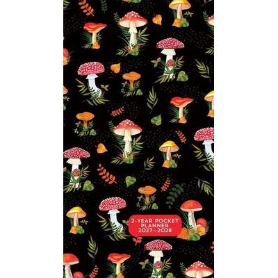 2027-28 Mushrooms 2-Year Pocket Planner (24-Month Calendar)