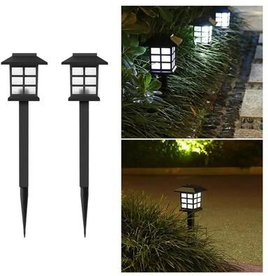 Trendy Discount Goods Outdoor Solar Pathway Light, Waterproof Landscape Lamp For Garden, Patio, Yard, Walkway, Driveway & Camping white Light