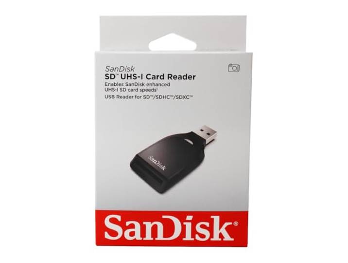 SanDisk SD UHS-I Card Reader, Black