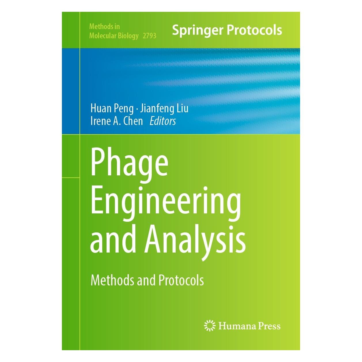 Springer Phage Engineering and Analysis (Englisch, Hardcover, Huan Peng, Irene A. Chen, Jianfeng Liu) (9781071637975)