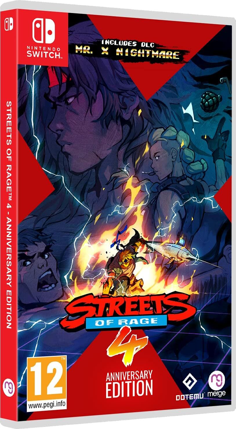 Nintendo Game Streets Of Rage 4 - Anniversary Edition (Nintendo Switch), Used - Good