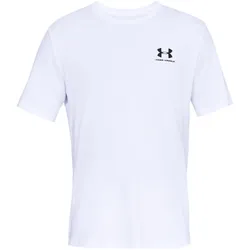 UNDER ARMOUR Sportstyle Left Chest Trainingsshirt Herren 100 - white/black 3XL