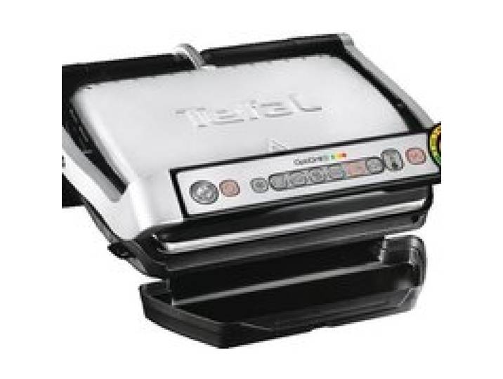 TEFAL Optigrill + Plaques à Gaufres Optigrill+ grill intelligent 6 programmes mode manuel 4 personnes + plaques gaufres GC716D12
