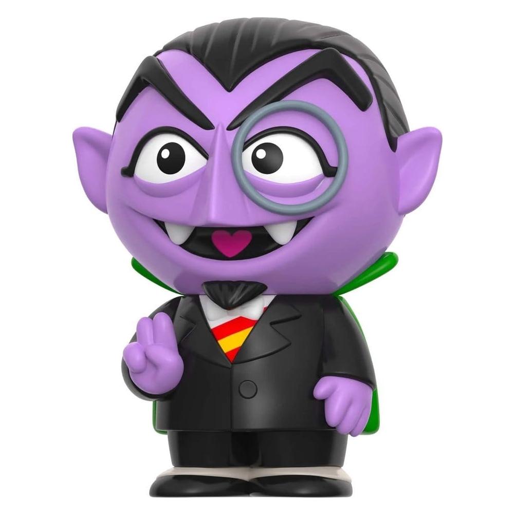 Super7 1, Rue Sésame figurine Soft Vinyl Fun! Fun! Wave 01 - Count von Count 18 cm (SUP7-FF-SEST-10818)