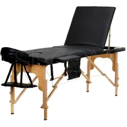 Body Fit, Massageliege + Massagestuhl, 3 Segment Massageliege