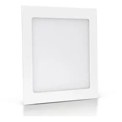 Quadratisches LED-Panel 120 x 120mm 6W 3000K warmweiß ASLO