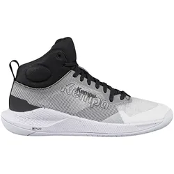 Kempa Kourtfly Mid Handballschuhe weiß/schwarz 46