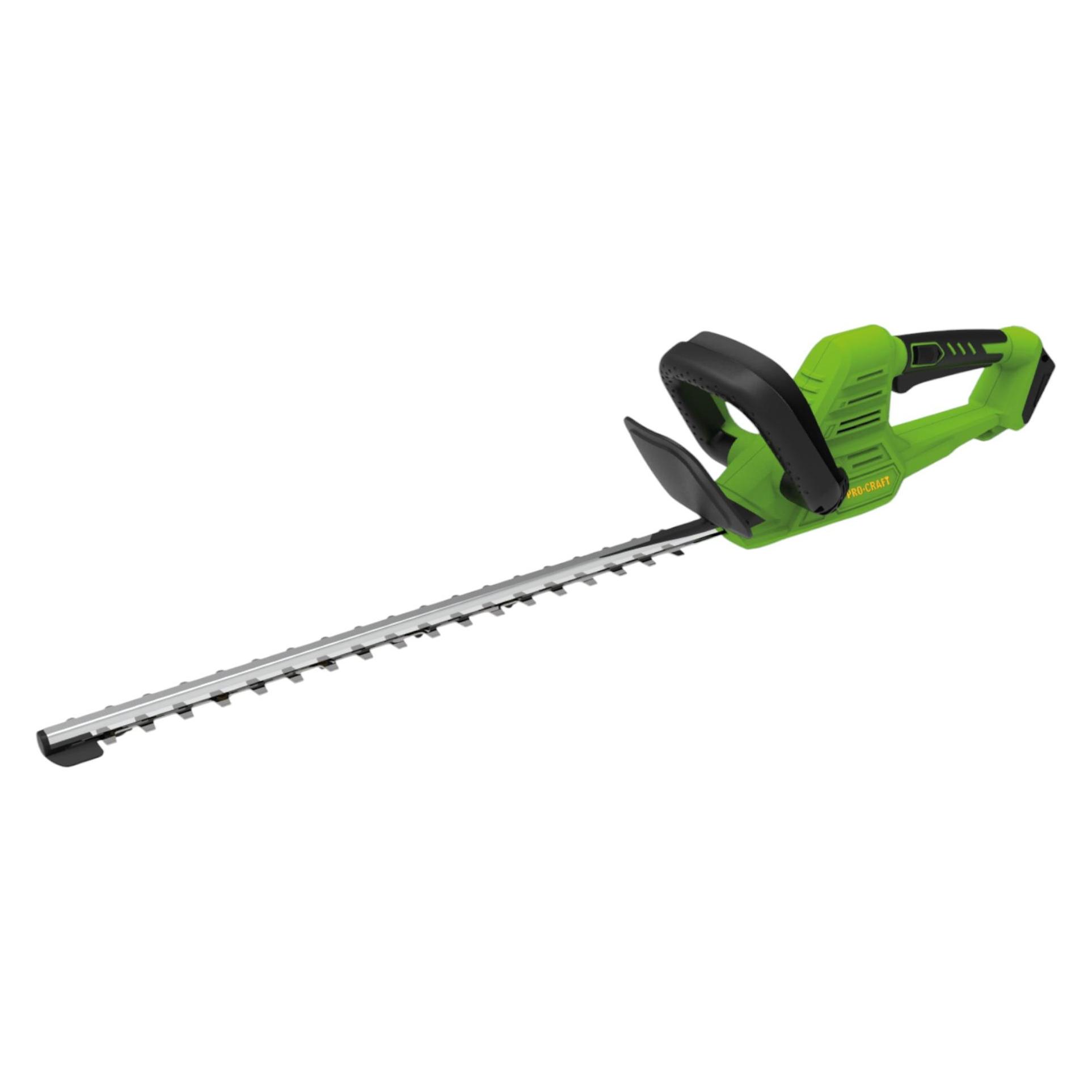 Procraft PZA26bb Akku Heckenschere 20 V 550 mm Brushless Solo - ohne Akku, ohne Ladegerät (Akkubetrieb) (PZA26bb)