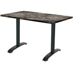 RestooTab - Tisch Bazila 160x80cm Dekor Marmor royal