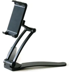 Desire2 Tablet/Mobilstander Lang Arm B, Tablet Halterung, Schwarz