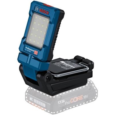 LED Arbeitsleuchte BOSCH PROFESSIONAL "»GLI 18V-800«", blau, Leuchten, ohne Akku, ohne Ladegerät