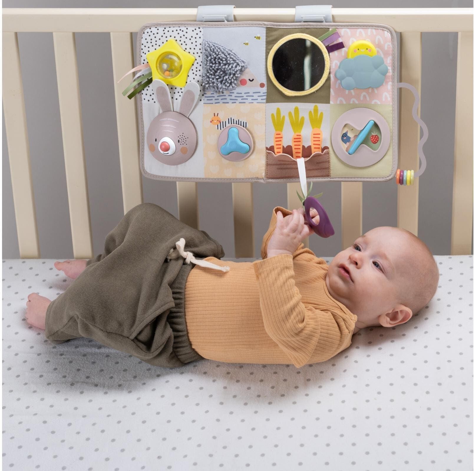 Lernspielzeug TAF TOYS "0M+", Kinder, bunt (mehrfarbig), Kunststoff, Polyester, Lernspielzeug Lernspielzeug mehrfarbig Einheitsgröße