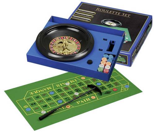 Vedes 3701 Philos Roulette Set mit Kunststoff-Teller