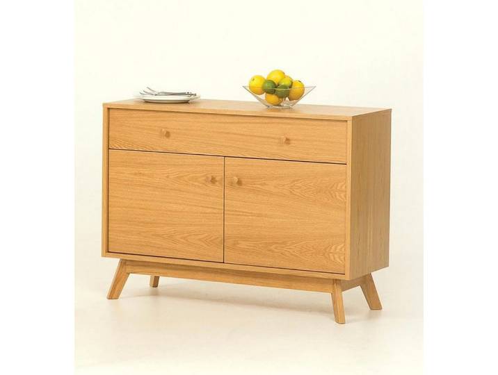 Woodman Sideboard Bjórgvin, Kommode, Breite 100 cm, im skandinavischen Design, FSC®