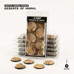 GamersGrass Deserts of Maahl - Round 40mm (x5)