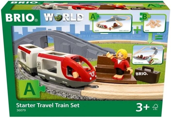 Brio Circuit en 8 Voyageurs - Pack A