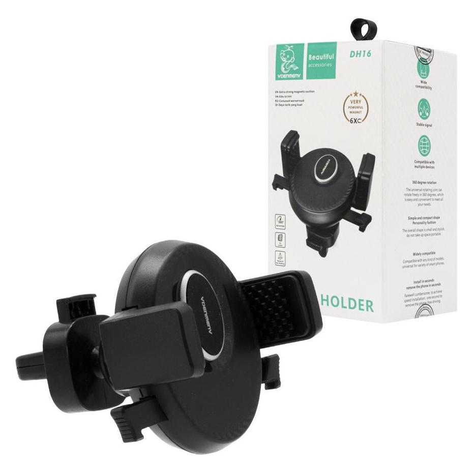 Denmen Kfz-Halterung Gitter Schwarz Dh16 (Kabellos) (49798061)