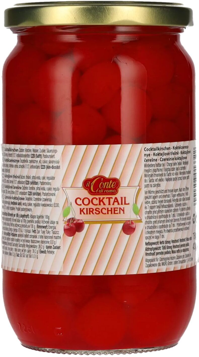 Cocktailkirschen il Conte 750 g