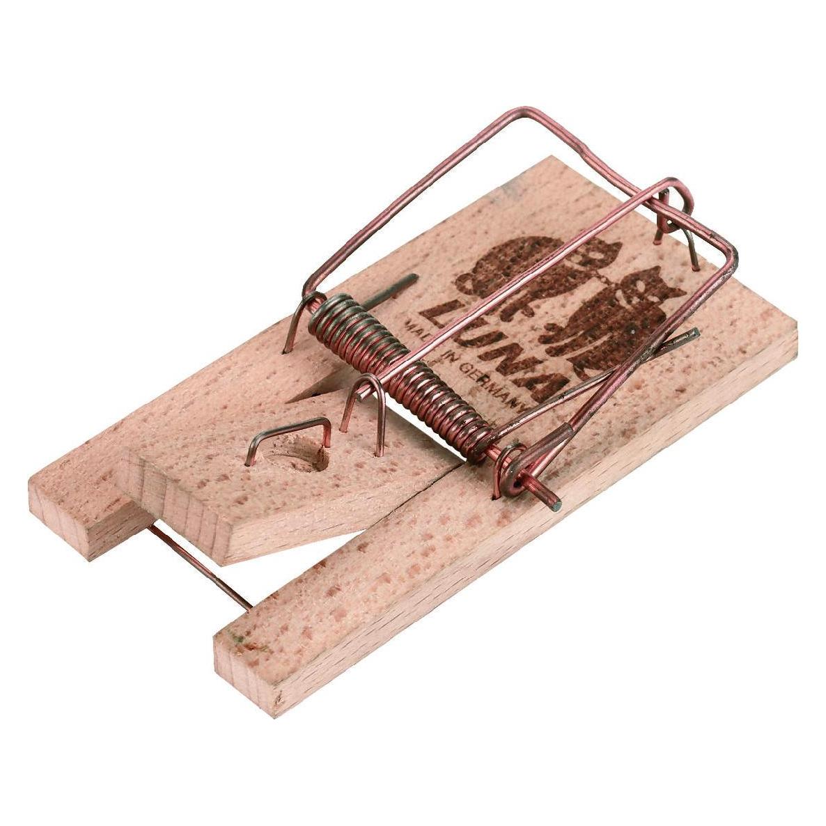 Kerbl Mausefalle Luna 2 St. im Pack mit Holzausl (299602)