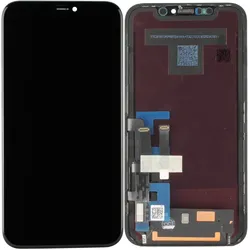 LCD-Displayeinheit (LG) komplett inkl. Touchscreen für iPhone 11, schwarz