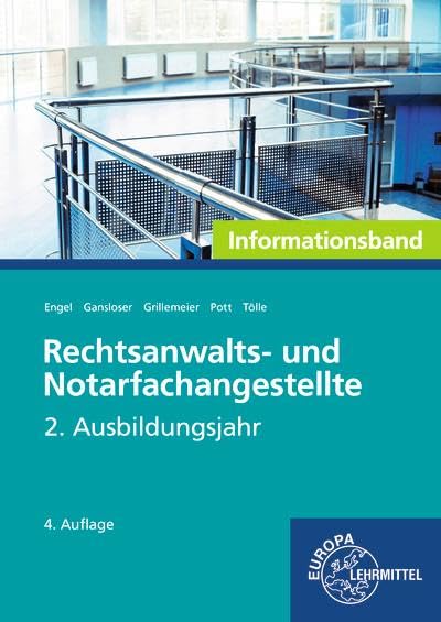 Günter Engel - Rechtsanwalts- und Notarfachangestellte, Informationsband: 2: 2. Ausbildungsjahr - Preis vom 30.09.2026 09:01:18 h