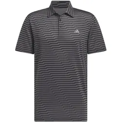 adidas Polo Mesh Print, schwarz