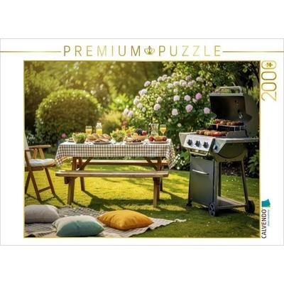 CALVENDO Puzzle Sonnendecke, ein Platz für Pause und Genuss. | 2000 Teile Lege-Größe 90x67cm Foto-Puzzle für glückliche Stunden, von , Calvendo Puzzle