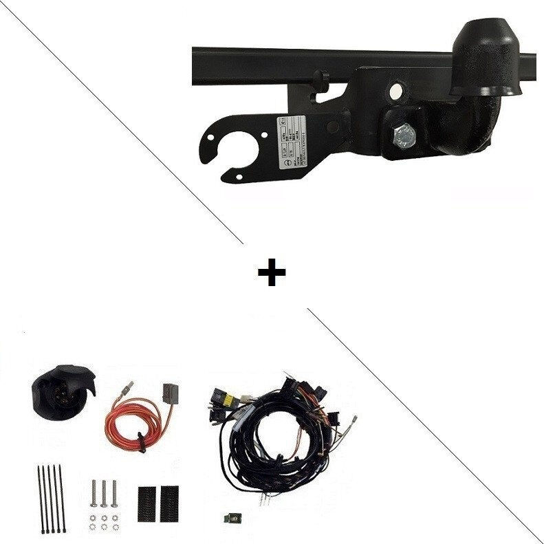 Attelage Mercedes Sprinter Fourgon Fourgon SANS marchepied TRACTION sans marchepied (06/2018-) standard + Faisceau spécifique 7 broches AC